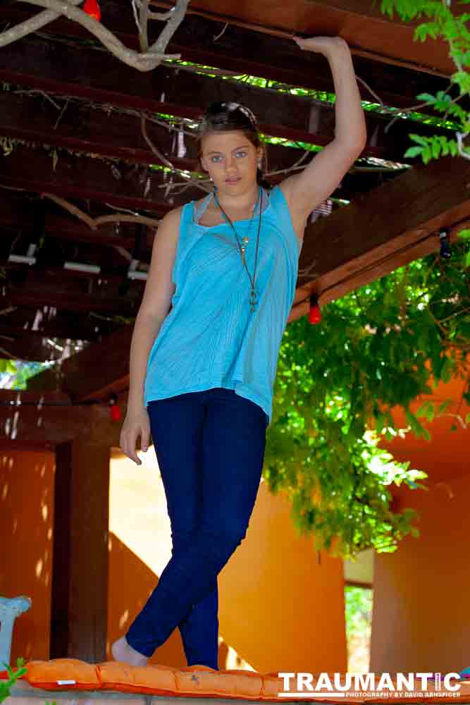 Tallulah Richards photo session from June, 18th, 2011 in Malibu, CA.